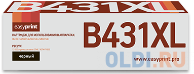 

Тонер-картридж EasyPrint LO-431XL 12000стр Черный