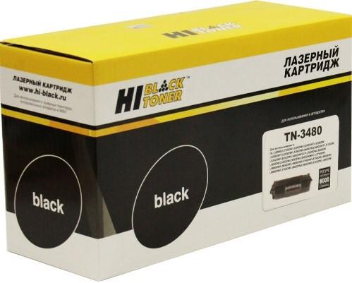 Hi-Black TN-3480 Тонер-картридж для Brother HL-L5000D/5100DN/5200DW, 8K картридж hi black hb cb541a
