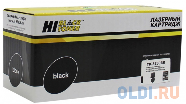 Тонер-картридж Hi-Black TK-5230Bk 2600стр Черный картридж hi black hb cb541a