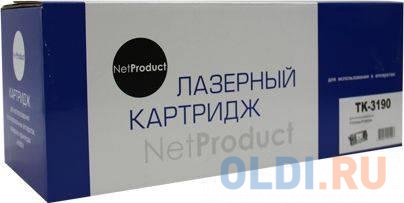 Картридж NetProduct TK-3190 25000стр Черный - фото 1