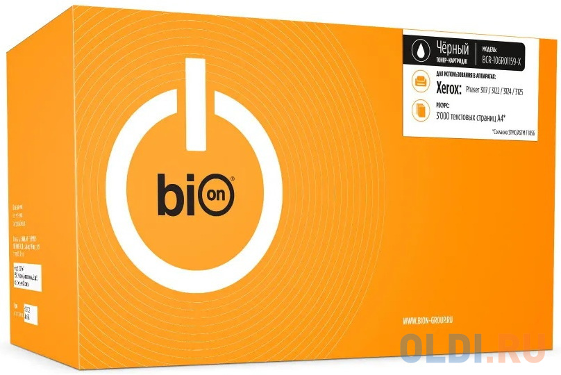 

Картридж Bion BCR-106R01159-X 3000стр Черный