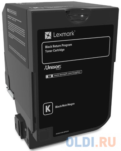 

Картридж Lexmark 74C5HK0 20000стр Черный