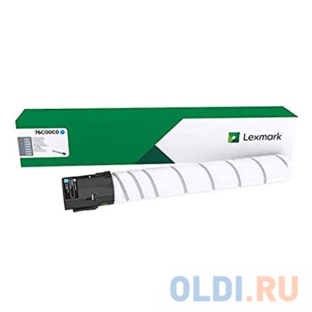 

Картридж Lexmark с голубым тонером 11500 стр. для CS921, CS923, CX920, CX921, CX922, CX923, CX924
