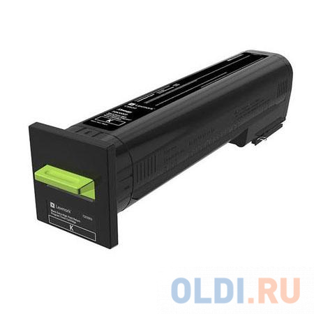 

Картридж Lexmark с тонером черного цвета сверхвысокой емкости для организаций (33 000 стр.) для CS820, CX82x, CX860