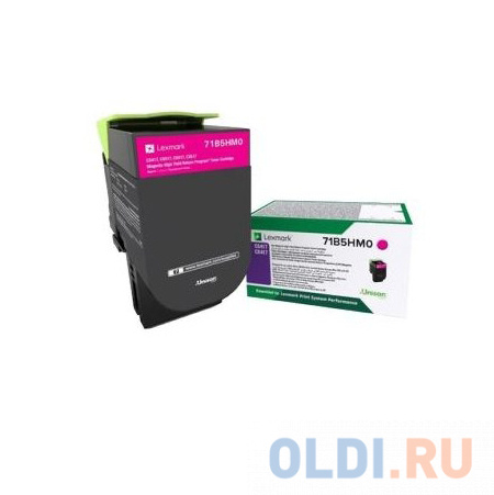 Картридж Lexmark 3500 стр. пурпурный для CS417dn, CS517de, CX417dn, CX517de