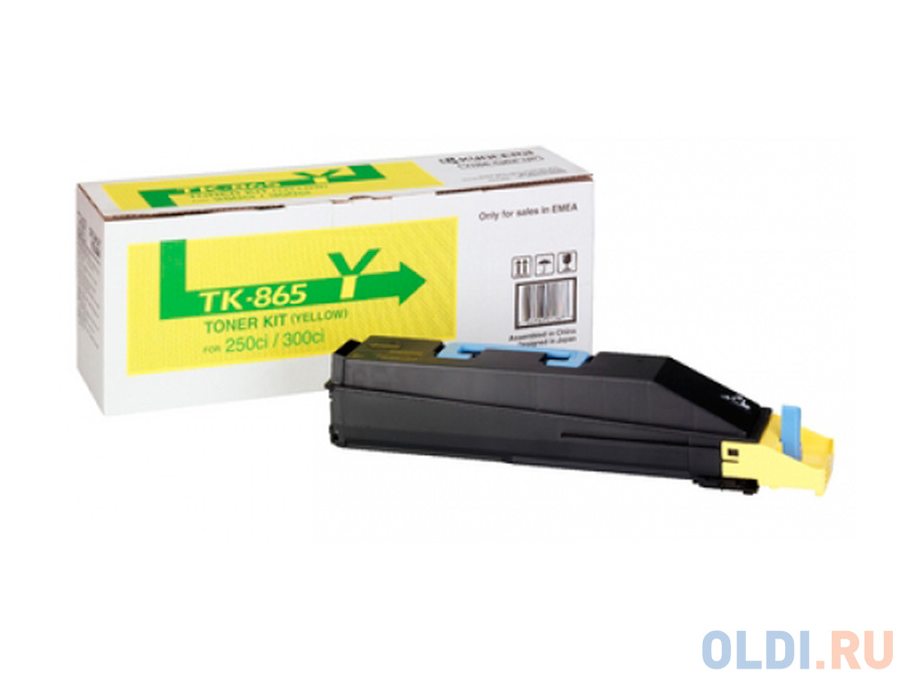 

Картридж Kyocera Mita TK-865Y 12000стр Желтый