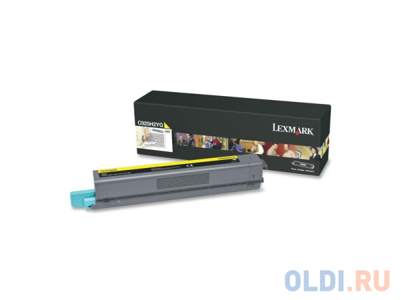 

Картридж Lexmark C925H2YG для C925 желтый