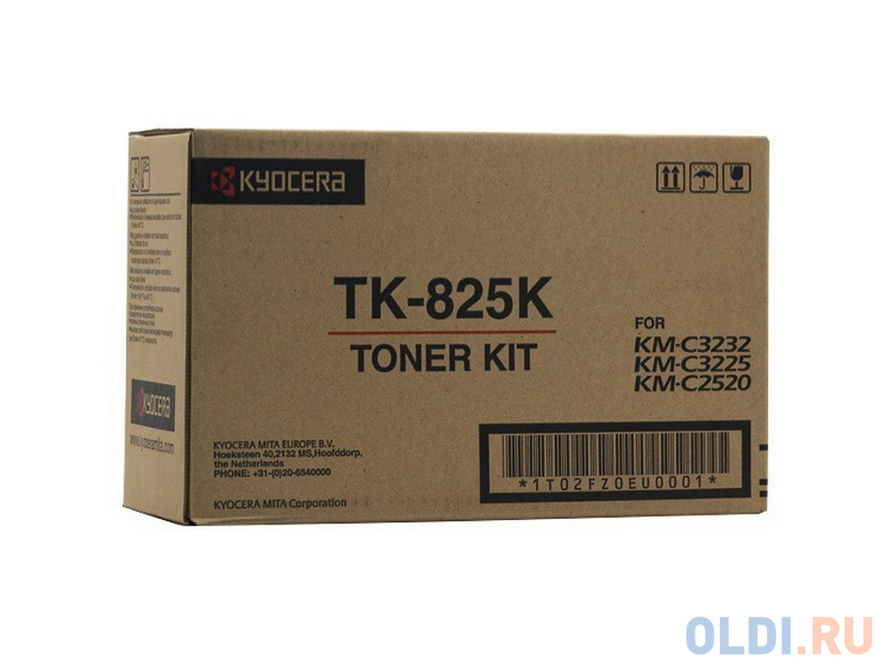 

Картридж Kyocera TK-825K для KM C2520 C3225 C3232 черный 15000стр