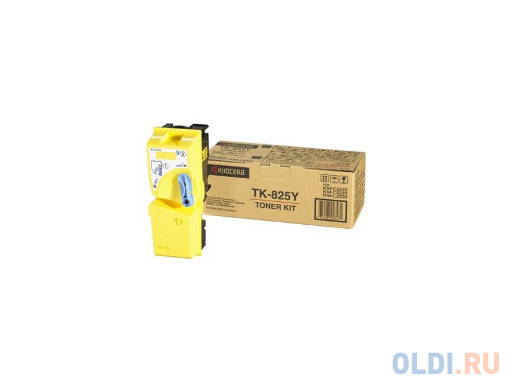 

Картридж Kyocera TK-825Y для KMC2520 C3225 C3232 желтый 7000стр
