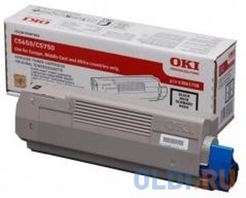 

Тонер-картридж Oki C5650/5750 8K (black), Черный