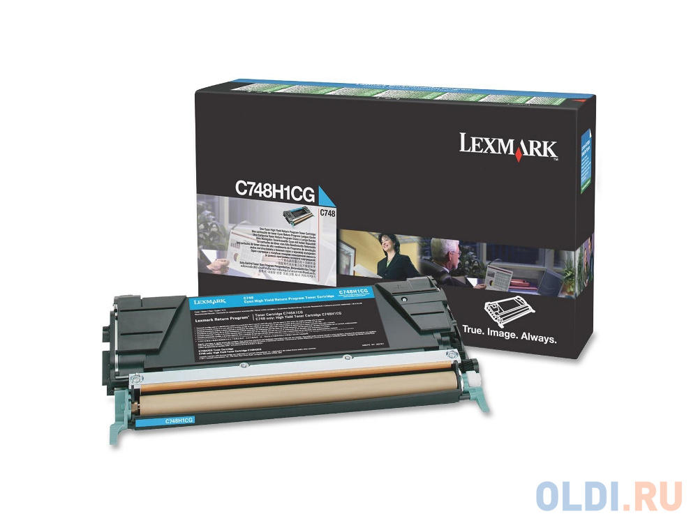 

Картридж Lexmark C748H1CG для C748 голубой