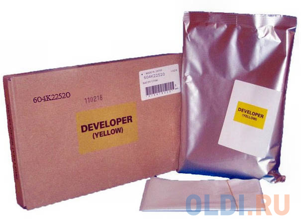 

Девелопер Xerox 604K22520 для WCP2128/2636/3545/7235/ Phaser 7760 желтый