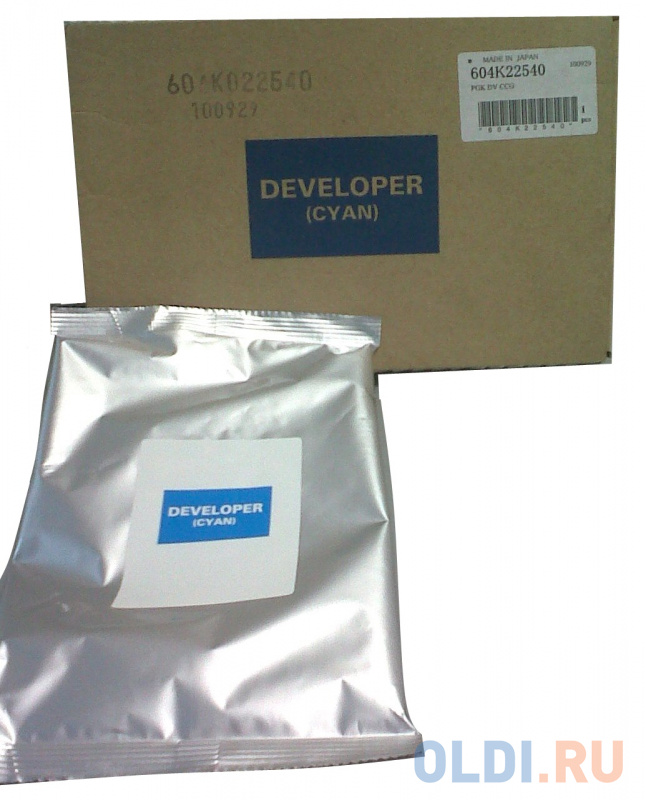 

Девелопер Xerox 604K22540 для WCP2128/2636/3545/7235/ Phaser 7760 голубой