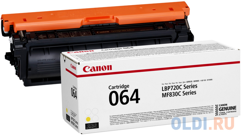 Картридж Canon CRG 064 Y 1500стр Желтый фото