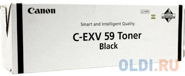 Тонер-картридж EasyPrint C-EXV59 30000стр Черный - фото 1