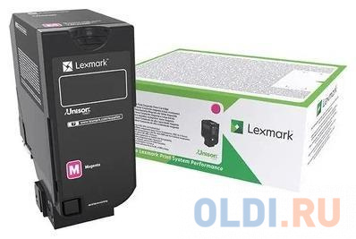 

Картридж Lexmark с тонером пурпурного цвета для организаций (3000) для CS720, CS725, CX725 Magenta Return Program Toner Corporate Cartridge, Пурпурный