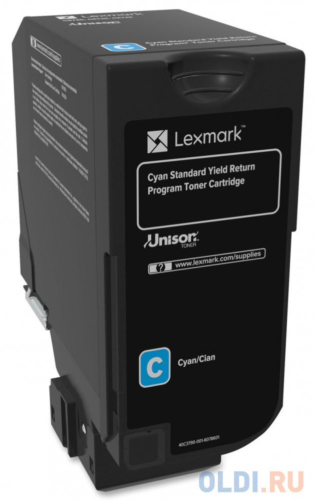 

Картридж Lexmark 74C5HCE для CS725de голубой 12000стр