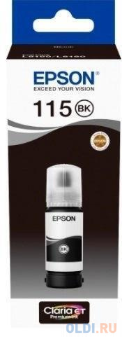 Контейнер с чернилами Epson C13T07C14A 70стр Черный