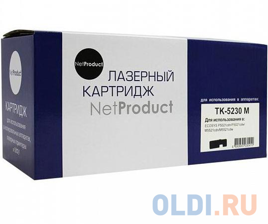 NetProduct TK-5230M Картридж для Kyocera-Mita P5021cdn/M5521cdn, M, 2,2K - фото 1