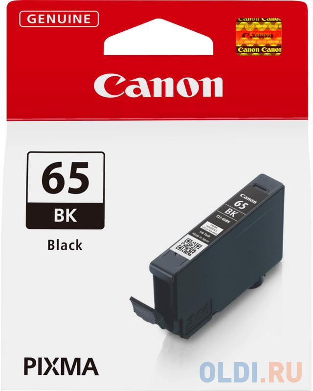 Картридж струйный Canon CLI-65 BK 4215C001 черный (12.6мл) для Canon PRO-200 - фото 1