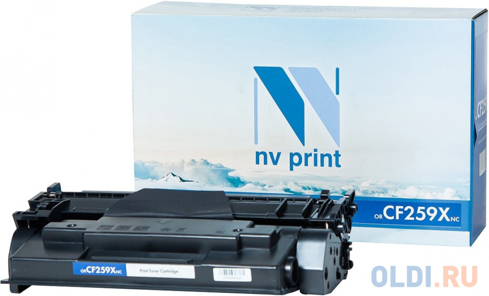 Тонер-картридж NV-Print CF259X 10000стр Черный картридж nv print nv c4129x 10000стр