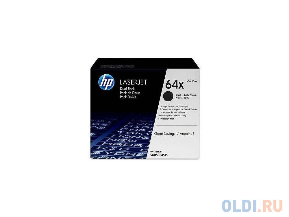 Картридж HP CC364XC для LaserJet P4015 P4515 24000стр