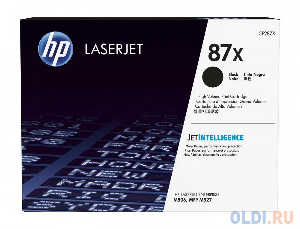 Картридж HP 87X CF287XC для HP LaserJet Enterprise M506 M527 черный