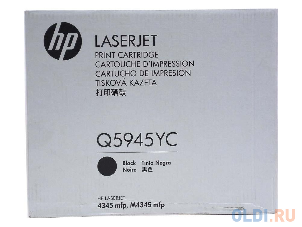 Картридж HP Q5945YC для LJ 4345mfp/M4345 черный