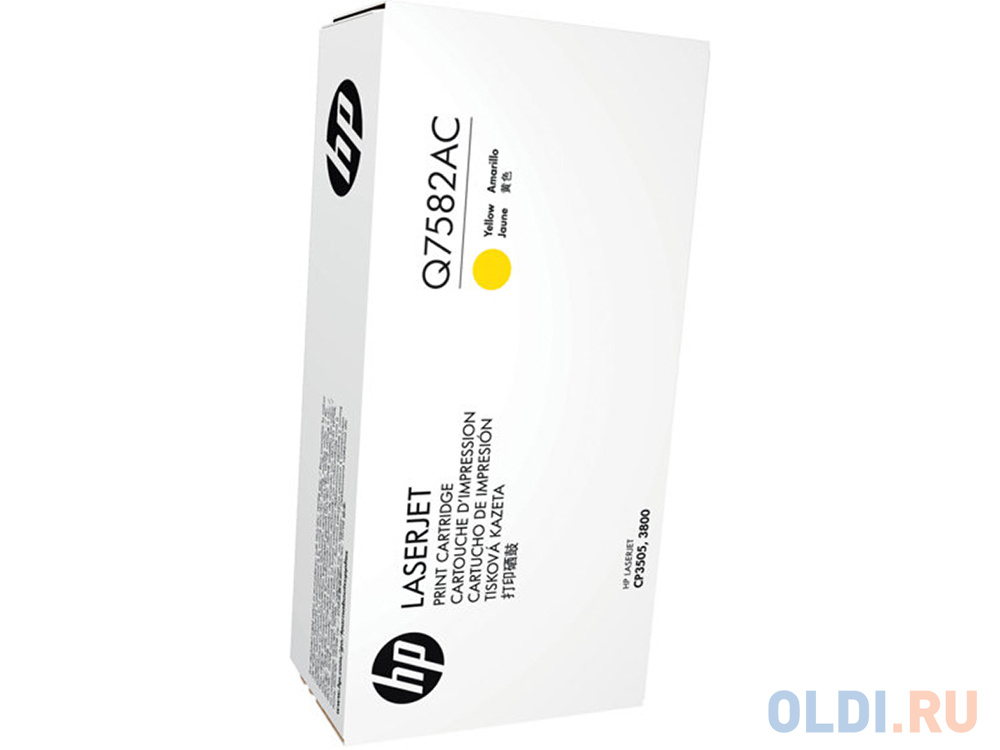 

Картридж HP Q7582AC 503A для LaserJet 3800 3800dn 3800dtn 3800n CP3505dn CP3505n CP3505x желтый