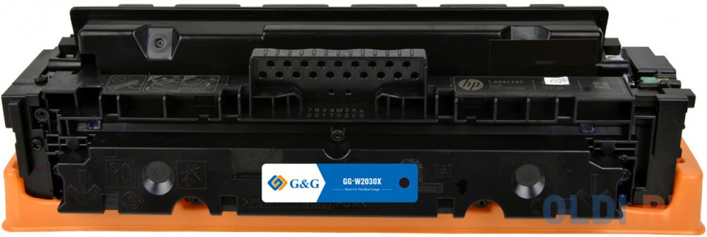 Картридж G&G, аналог HP W2030X/415X черный 7.5k с чипом fibertrade модуль sfp модуль 10гб с 850нм mmf 0 5км аналог snr sfp sr