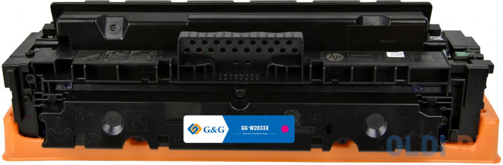 Картридж G&G, аналог HP W2033X/415X красный 6k с чипом фото