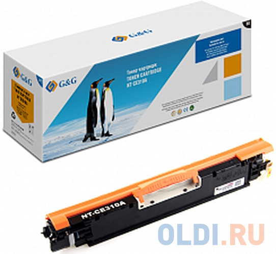 

Тонер-картридж G&G NT-PH310BK-C-S1 1200стр Черный