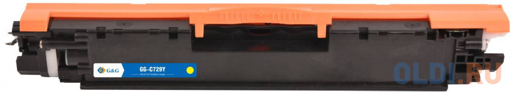 

Тонер-картридж G&G, аналог HP CE312A/126A/Canon 729 желтый 1k с чипом