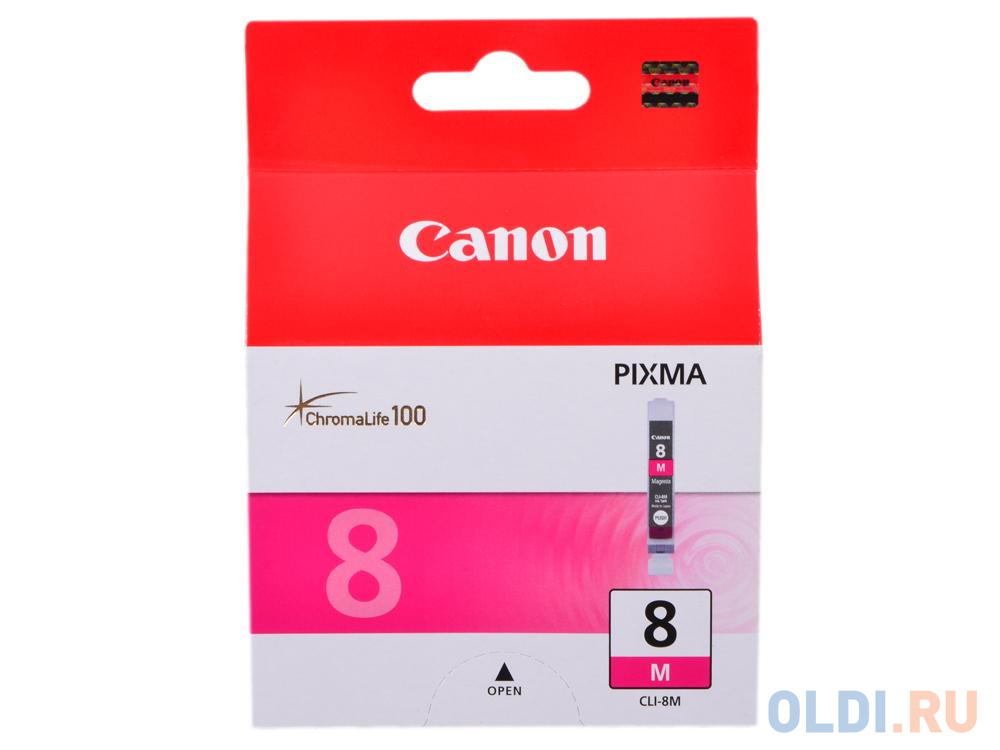 Картридж Canon CLI-8M CLI-8M CLI-8M 498стр Пурпурный