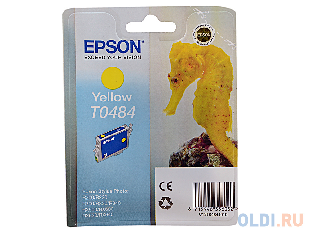 

Картридж Epson C13T04844010 C13T04844010 430стр Желтый