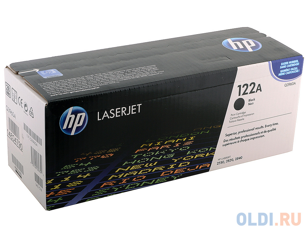 

Картридж HP Q3960A Q3960A 5000стр Черный