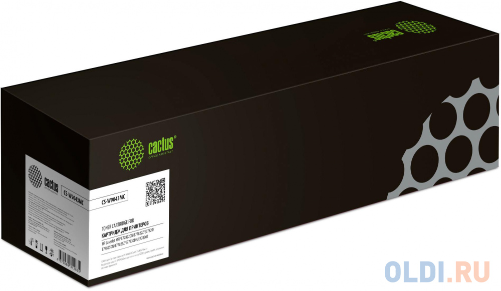 Картридж лазерный Cactus CS-W9043MC W9043MC пурпурный (32000стр.) для HP LJ Managed MFP E77822DN/E77822Z/E77825DN