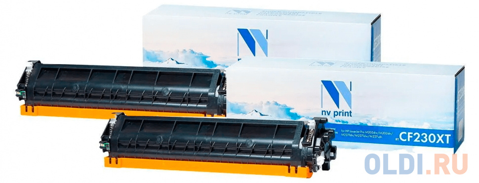 Набор картриджей NV-Print NV-CF230XT-SET2 3500стр Черный картридж nvp совместимый nv 051ht cf230xt для canon lbp 160 ser 162 mf 260 ser 264 267 269 hp ljp m203dw m203dn m227fdn m227fdw m227sdn 4100k