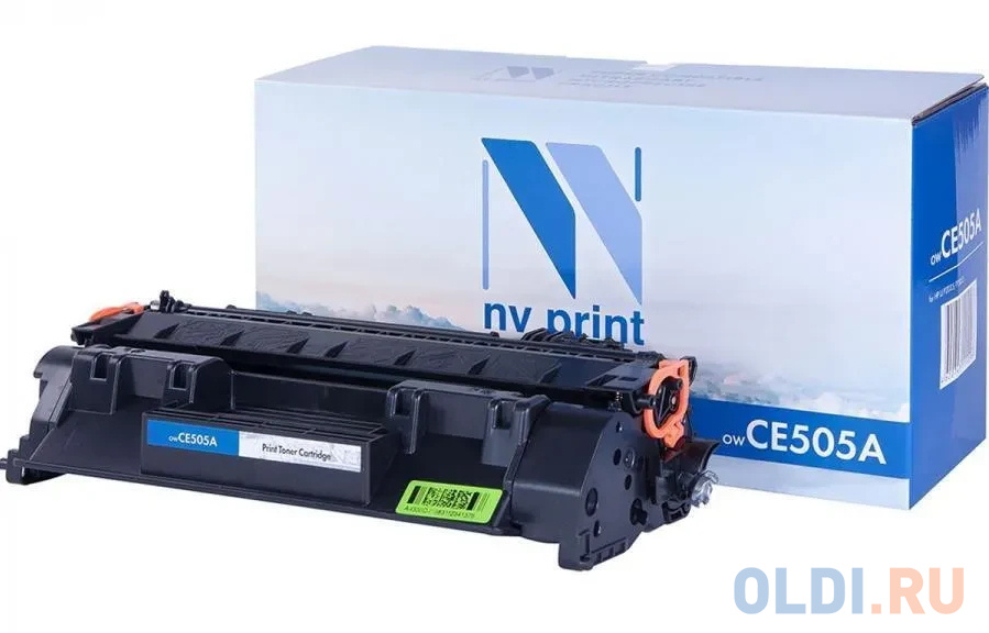 Набор картриджей NV-Print NV-CE505A-SET2 2300стр Черный тонер картридж netproduct ce505a 2300стр