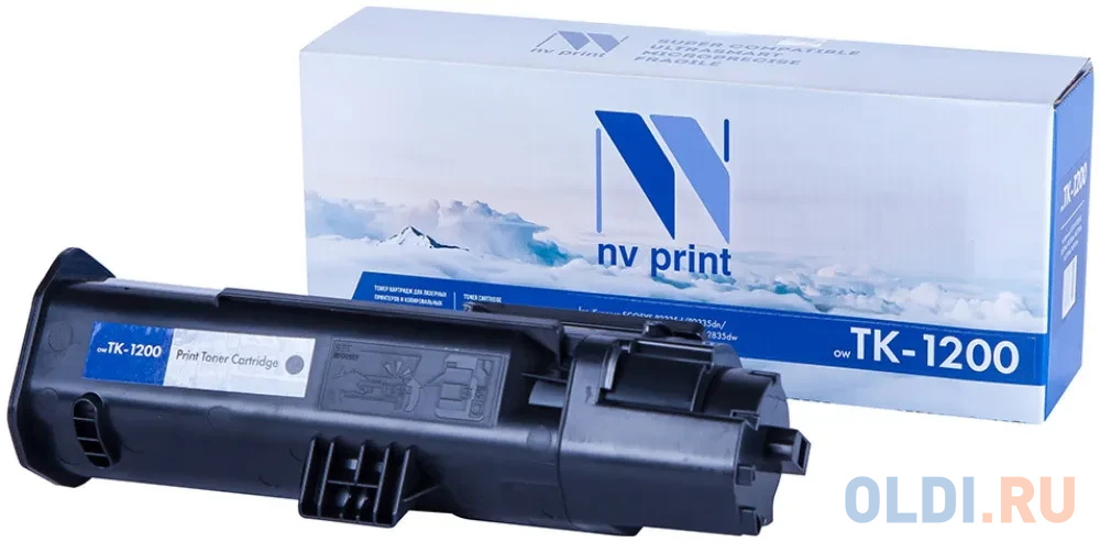 Набор картриджей NV-Print NV-TK1200-SET2 3000стр Черный