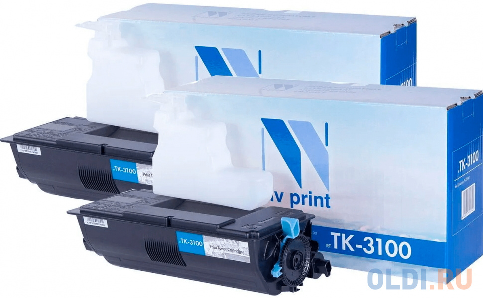 Набор картриджей NV-Print NV-TK3100-SET2 12500стр Черный
