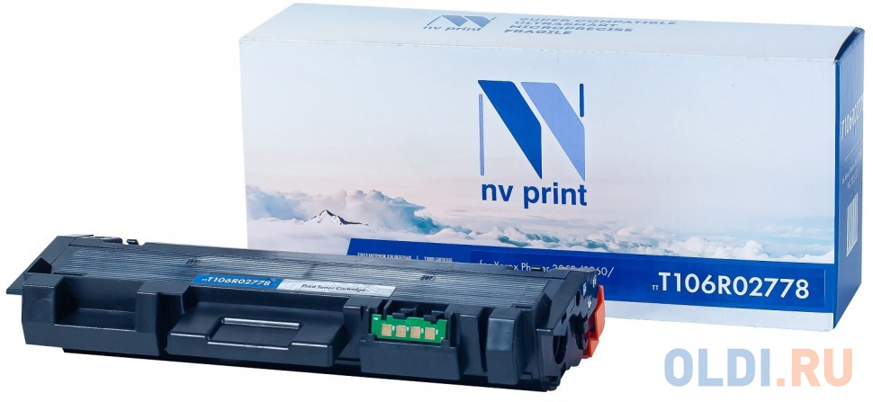 Набор картриджей NV-Print NV-T106R02778-SET2 3000стр Черный ресурс здоровья набор соль для ванн бурлящий шар ocean drive 250