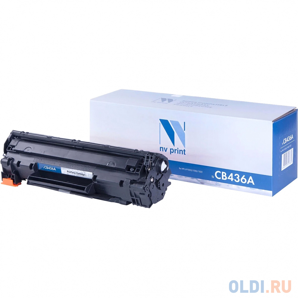 Набор картриджей NV-Print NV-CB436A-SET3 2000стр Черный фото