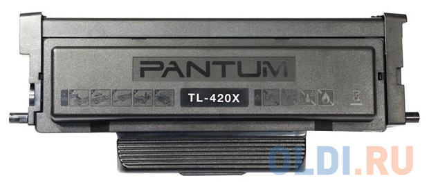 Картридж лазерный Pantum TL-420X black ((6000стр.) для Pantum Series P3010/M6700/M6800/P3300/M7100/M7200) (TL-420X) тонер cactus cs rk tl 420x флакон 200гр в компл чип для принтера pantum p3010 m6700 m6800 p3300 m7100 m7200 p3300