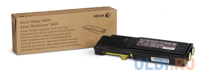 Тонер-картридж Xerox 106R02247 2000стр Желтый