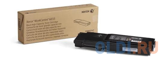 Тонер-картридж Xerox 106R02747 12000стр Черный