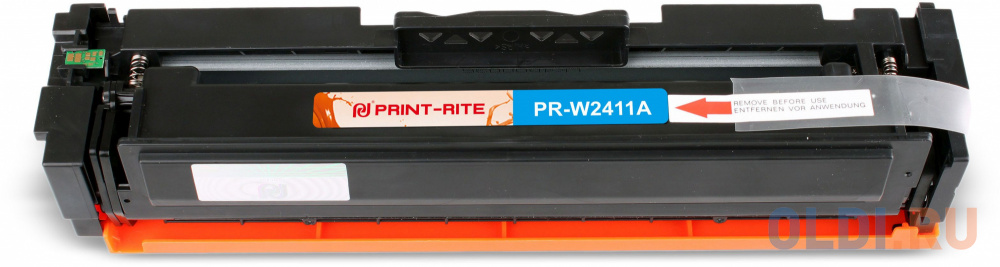 Картридж Print-Rite PR-W2411A 850стр Голубой