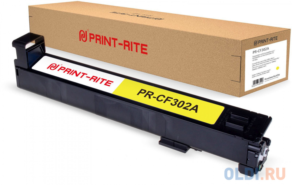 Картридж Print-Rite PR-CF302A 30000стр Желтый картридж t2 hcf530a 1100стр