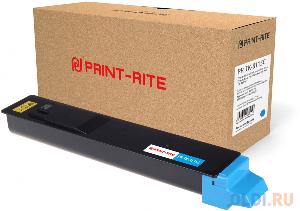 

Картридж Print-Rite PR-TK-8115C 6000стр Голубой