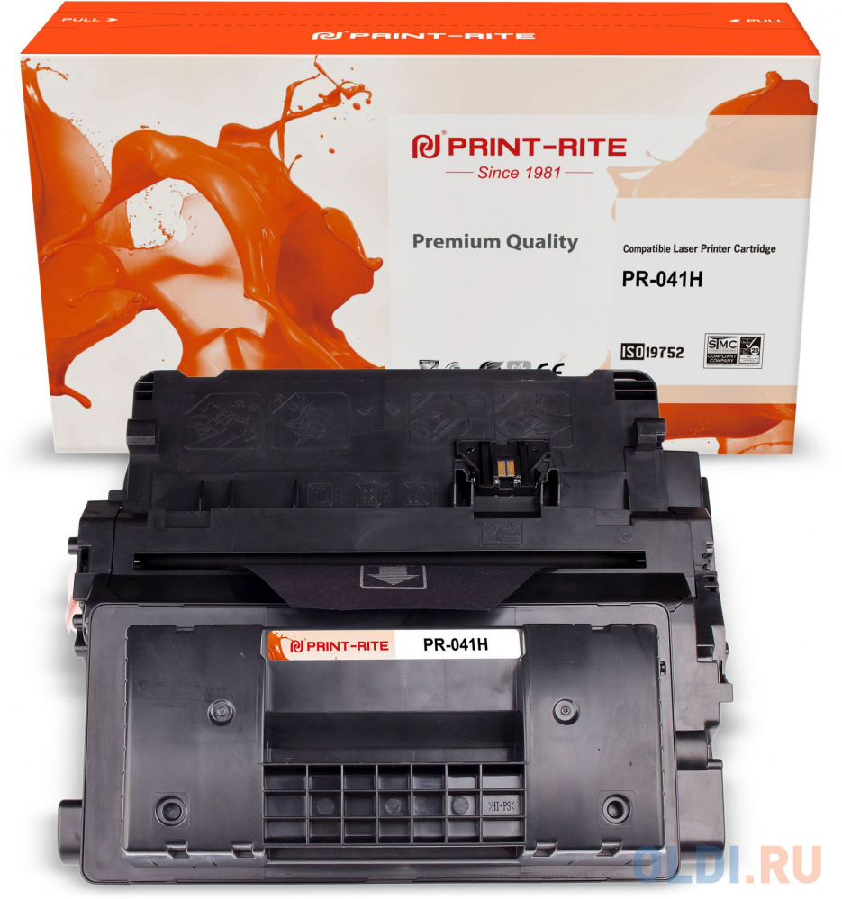Картридж Print-Rite PR-041H 20000стр Черный картридж print rite pr 041h 20000стр